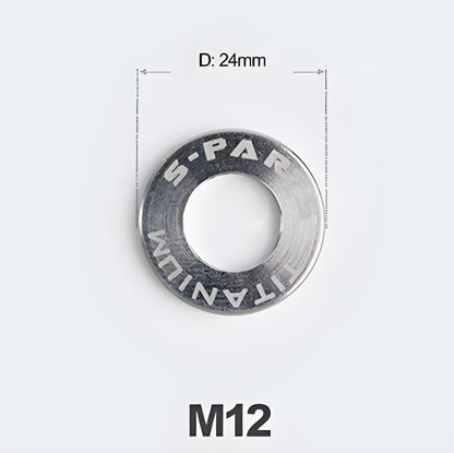 M6-M14 Titanium Washers for Motorcycle & Electric Scooters