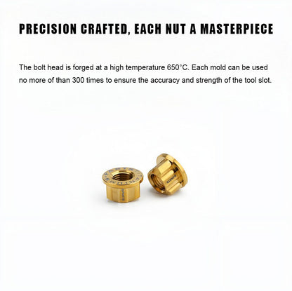 M14 Titanium Rotor Motor Nuts for Reuleaux Triangle (E-Scooter/Motorcycle)