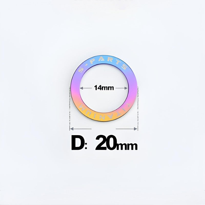M6-M14 Titanium Washers for Motorcycle & Electric Scooters