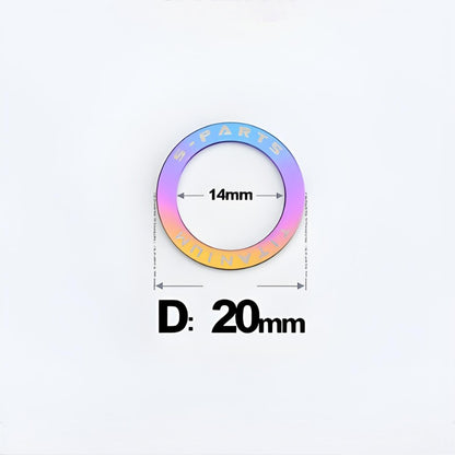 M6-M14 Titanium Washers for Motorcycle & Electric Scooters