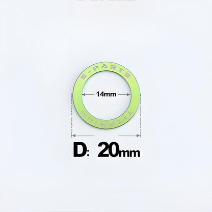 M6-M14 Titanium Washers for Motorcycle & Electric Scooters
