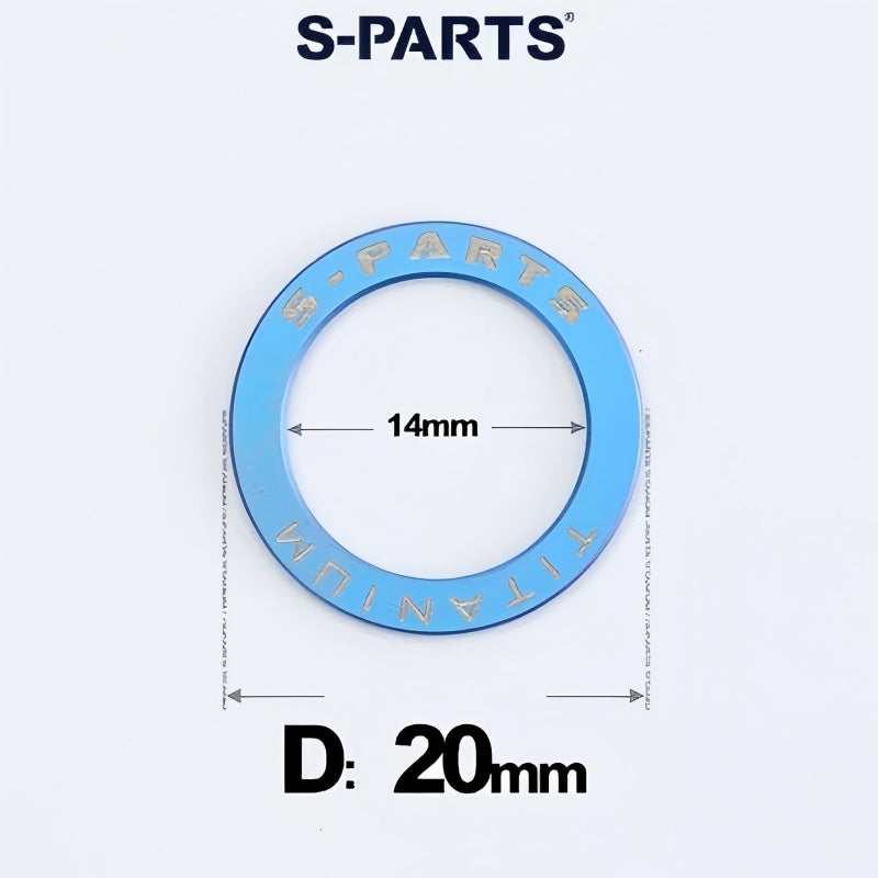 M6-M14 Titanium Washers for Motorcycle & Electric Scooters
