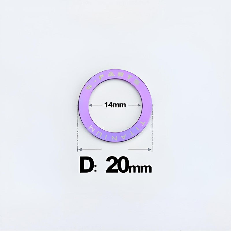 M6-M14 Titanium Washers for Motorcycle & Electric Scooters