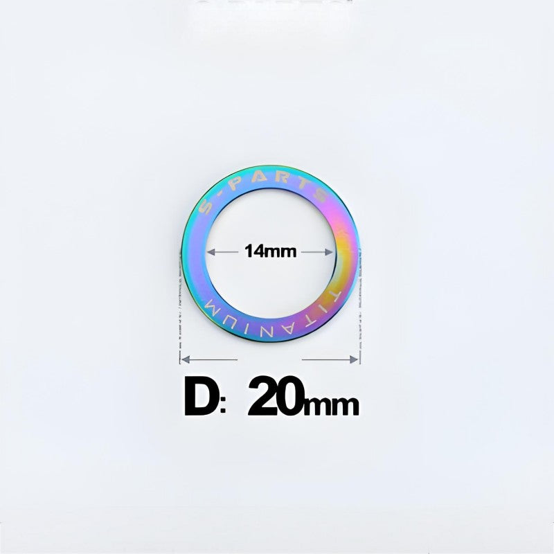M6-M14 Titanium Washers for Motorcycle & Electric Scooters