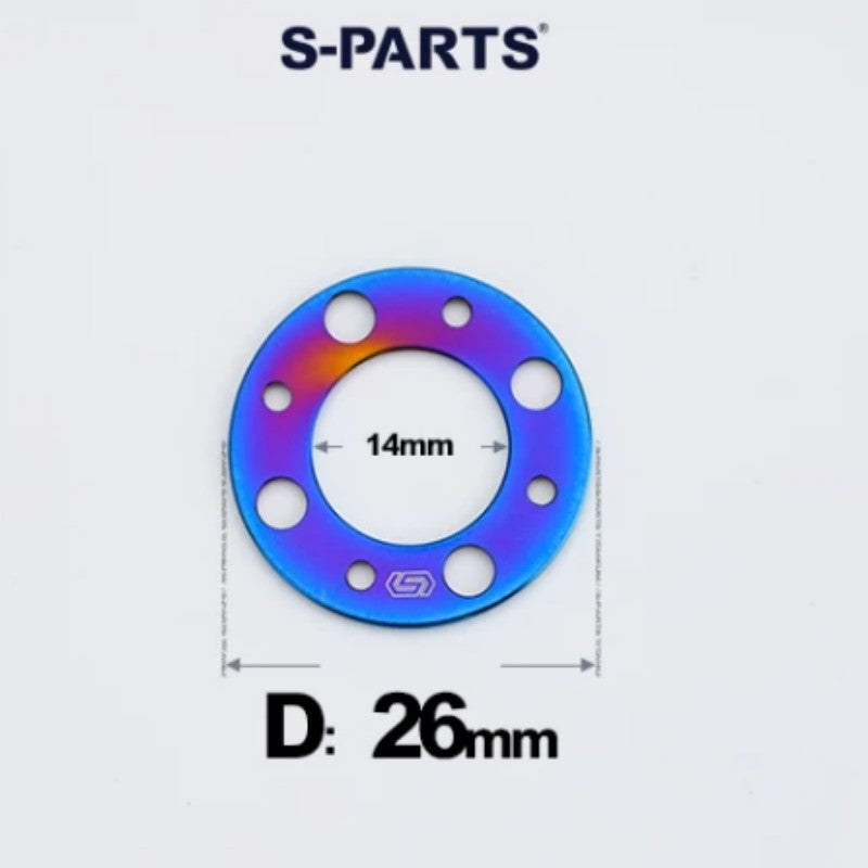 M6-M14 Titanium Washers for Motorcycle & Electric Scooters