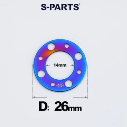 M6-M14 Titanium Washers for Motorcycle & Electric Scooters