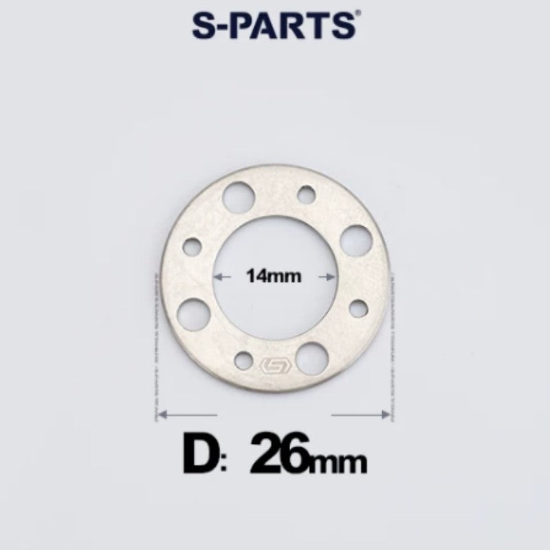 M6-M14 Titanium Washers for Motorcycle & Electric Scooters