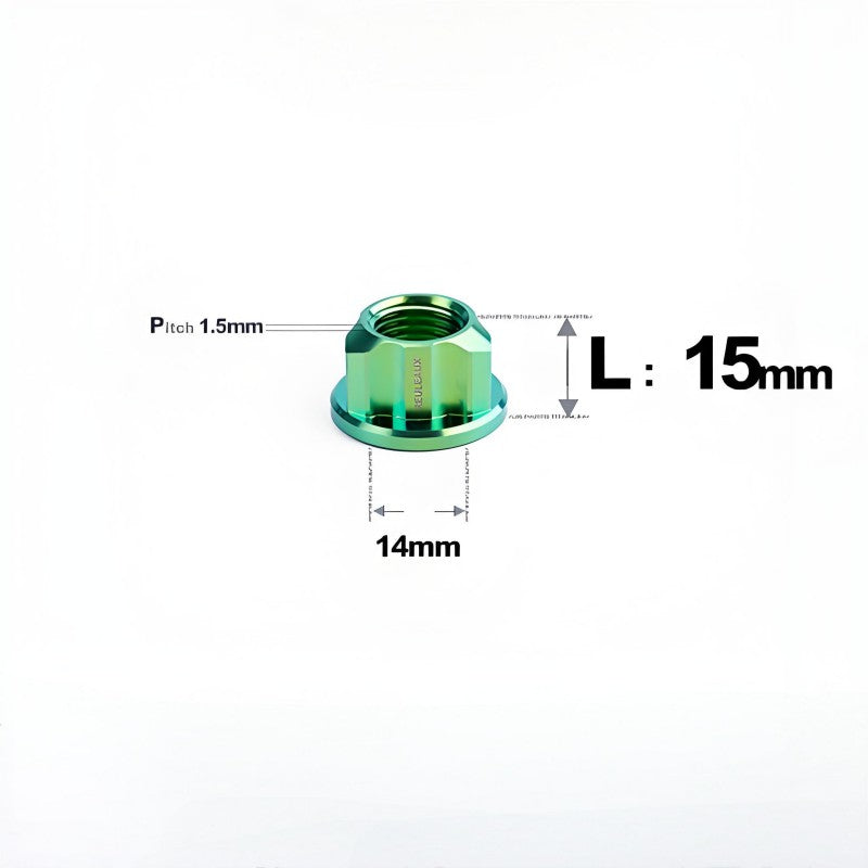 M14 Titanium Rotor Motor Nuts for Reuleaux Triangle (E-Scooter/Motorcycle)