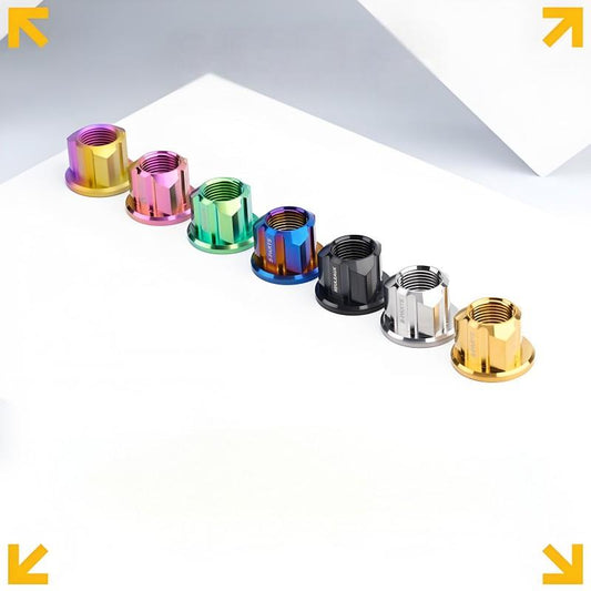 M16-20 Titanium Rotor Motor Nuts with 1.5mm Pitch for Niu/Ninebot Electric Scooters