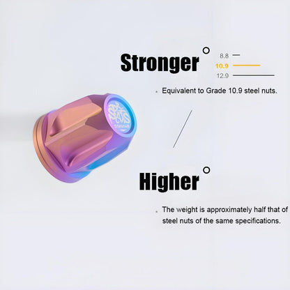 M16 18 Titanium Rotor Motor Cap Nuts for Niu/Ninebot Electric Scooters