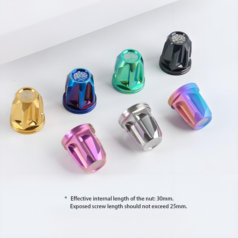 M16 18 Titanium Rotor Motor Cap Nuts for Niu/Ninebot Electric Scooters