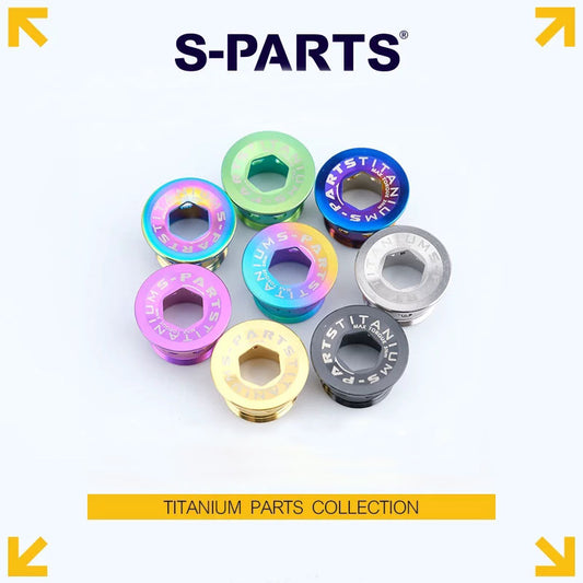 M20 Titanium Crank Pre-load Cap for Shimano Hollowtech II (Road & MTB)