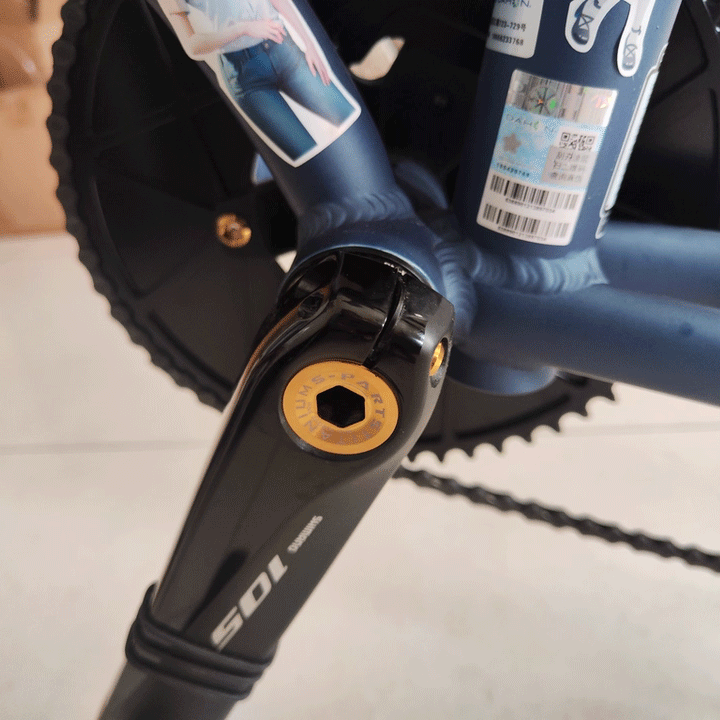M20 Titanium Crank Pre-load Cap for Shimano Hollowtech II (Road & MTB)