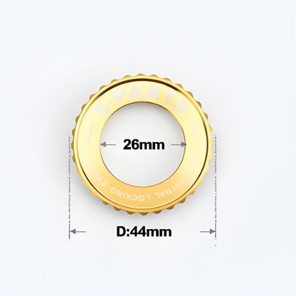 Titanium Center Lock Ring for Road & Mountain Bike Disc Rotors