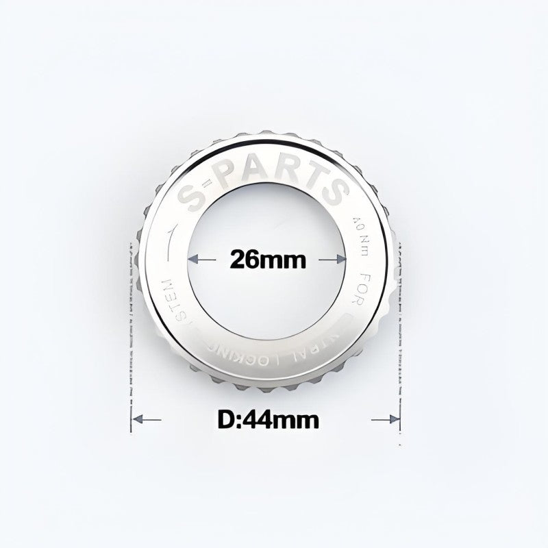 Titanium Center Lock Ring for Road & Mountain Bike Disc Rotors