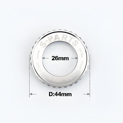 Titanium Center Lock Ring for Road & Mountain Bike Disc Rotors