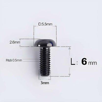 Titanium Bolt Upgrade Kit for BIGROCK Gen 2 Integrated Cockpit – 17.6g