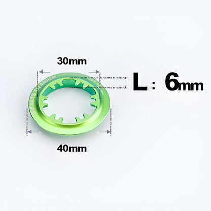 Titanium Center Lock Ring for Road & Mountain Bike Disc Rotors