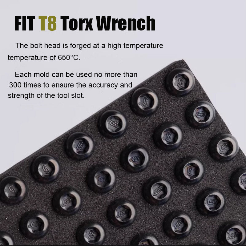 M3x6 8 10 12 15MM Button Head Cap Titanium Alloy Bolts For Bike-5
