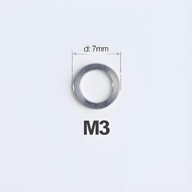M3/M4/M5/M6 Titanium Flat Washers for Road and Mountain Bikes