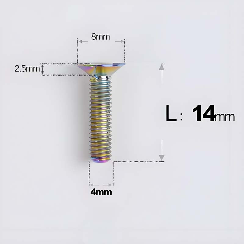 Titanium Bolt Upgrade Kit for BIGROCK Gen 2 Integrated Cockpit – 17.6g