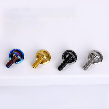 M5 x 6-50MM Titanium Bolts and M6 Washers Kit for Motorcycle Modification