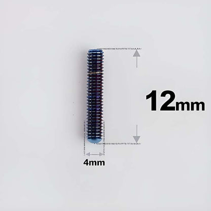 M4 X L10 - 23MM Titanium Derailleur Limit & Tension Adjustment Bolts for Road and MTB (Front/Rear)