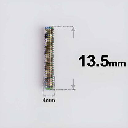 M4 X L10 - 23MM Titanium Derailleur Limit & Tension Adjustment Bolts for Road and MTB (Front/Rear)