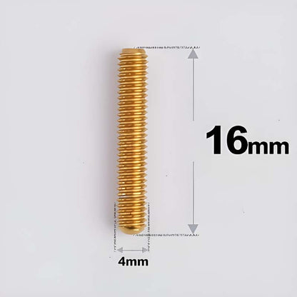 M4 X L10 - 23MM Titanium Derailleur Limit & Tension Adjustment Bolts for Road and MTB (Front/Rear)