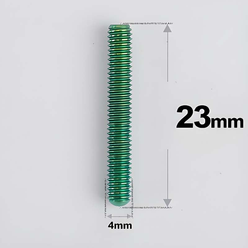 M4 X L10 - 23MM Titanium Derailleur Limit & Tension Adjustment Bolts for Road and MTB (Front/Rear)