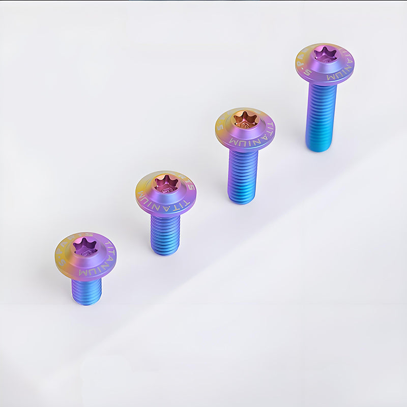 M4 X 6/10/20/30 Button Head Bolts For Electric Motorcycle - Titanium