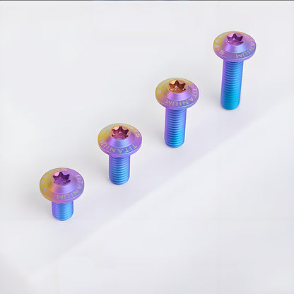 M4 X 6/10/20/30 Button Head Bolts For Electric Motorcycle - Titanium