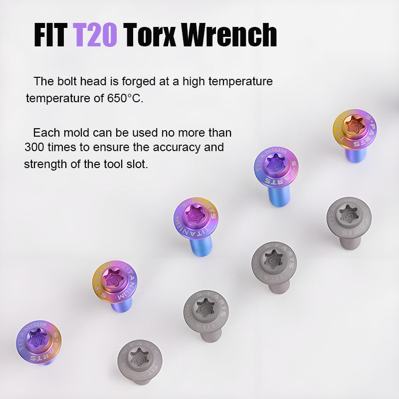 M4 X 6/10/20/30 Button Head Bolts For Electric Motorcycle - Titanium