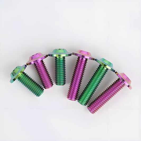 M4 X 6/10/20/30 Button Head Bolts For Electric Motorcycle - Titanium