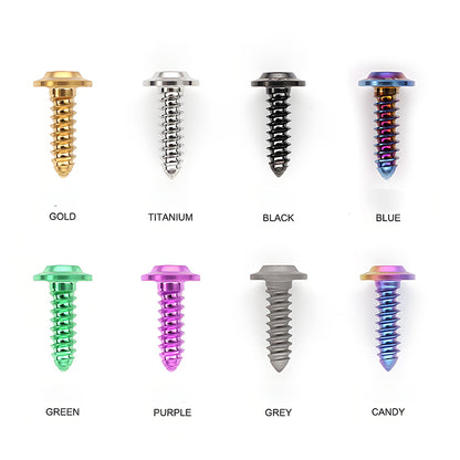 M4 X L12 - 30mm Titanium Screws For E-bike And Motorcycle Body Panels - HD8.5