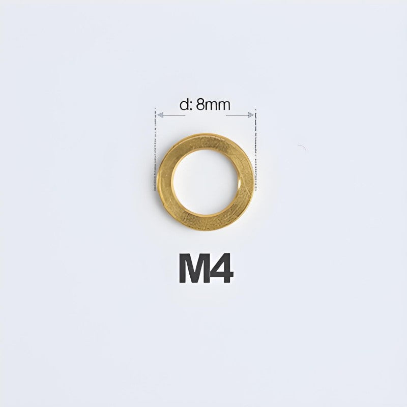 M3/M4/M5/M6 Titanium Flat Washers for Road and Mountain Bikes