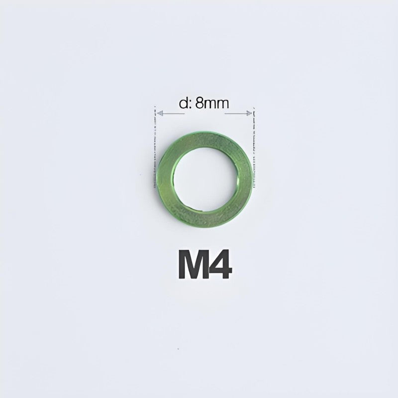 M3/M4/M5/M6 Titanium Flat Washers for Road and Mountain Bikes