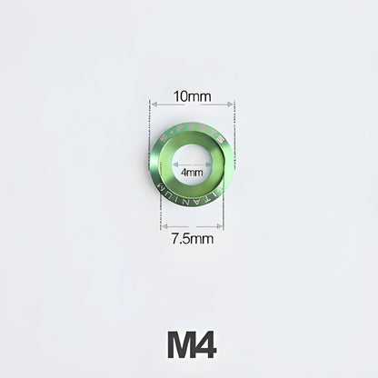 M4-M12 Titanium Washers for Motorcycle & Electric Scooters