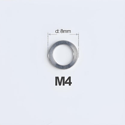 M3/M4/M5/M6 Titanium Flat Washers for Road and Mountain Bikes