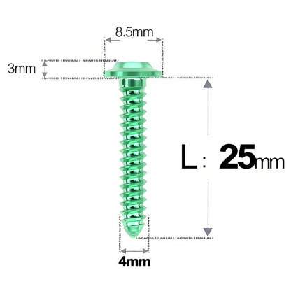 M4 X L12 - 30mm Titanium Screws For E-bike And Motorcycle Body Panels - HD8.5