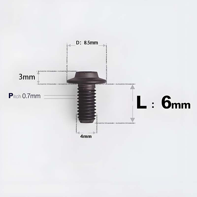 M4 X 6/10/20/30 Button Head Bolts For Electric Motorcycle - Titanium