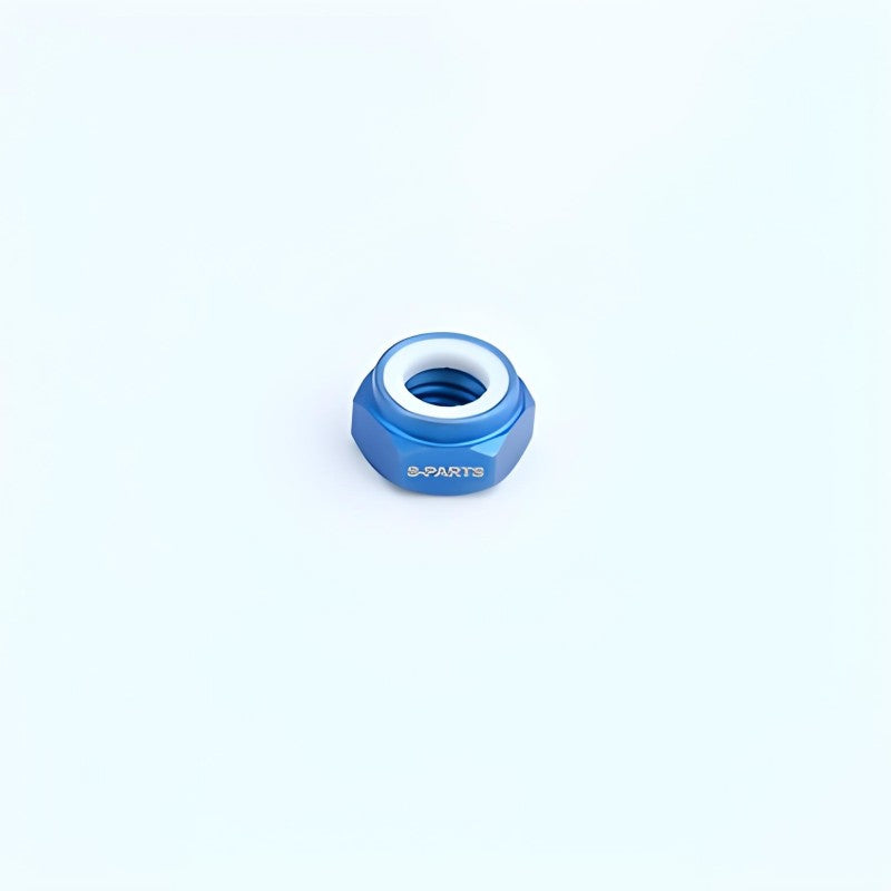 M4/M5/M6/M8/M10/M12 Titanium Hex Nylon Locknuts