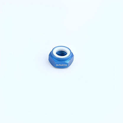 M4/M5/M6/M8/M10/M12 Titanium Hex Nylon Locknuts