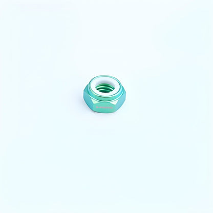 M4/M5/M6/M8/M10/M12 Titanium Hex Nylon Locknuts
