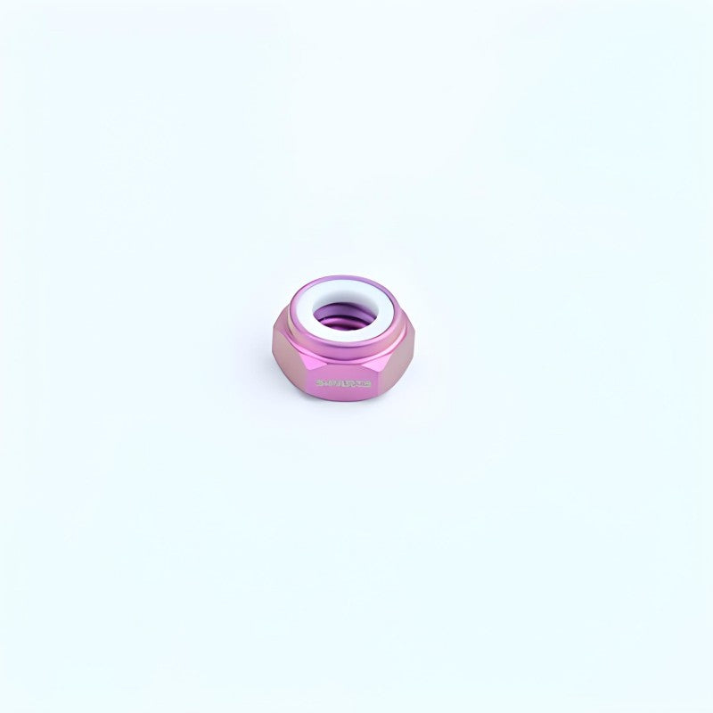 M4/M5/M6/M8/M10/M12 Titanium Hex Nylon Locknuts