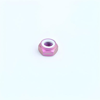 M4/M5/M6/M8/M10/M12 Titanium Hex Nylon Locknuts