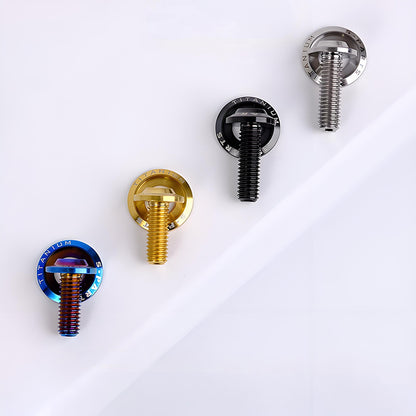 M5 x 6-50MM Titanium Bolts and M6 Washers Kit for Motorcycle Modification