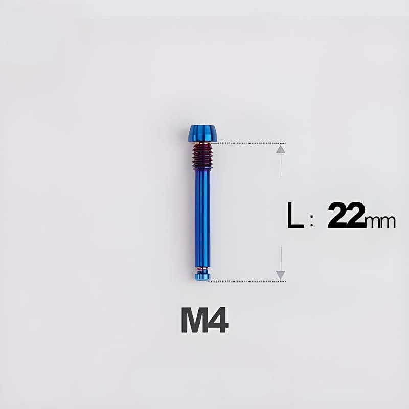 M4xL22/L23/L26mm Magura MT4/5/7/8 Mountain Bike Titanium Brake Pad Bolts