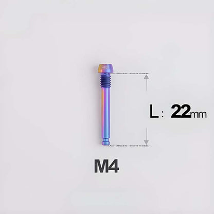 M4xL22/L23/L26mm Magura MT4/5/7/8 Mountain Bike Titanium Brake Pad Bolts