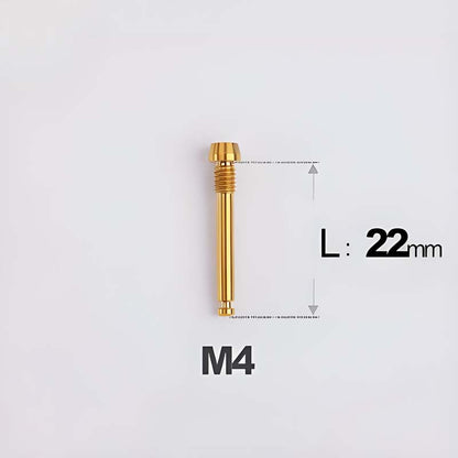 M4xL22/L23/L26mm Magura MT4/5/7/8 Mountain Bike Titanium Brake Pad Bolts